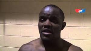 Wrestler Shawn Bunch after win at Bellator 97 in New Mexico