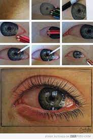 Never forget when drawing an eye that what we call the white of the eye is part of a sphere and will therefore have the light and shade of a. Step By Step Easy Eye Pencil Drawing Rectangle Circle