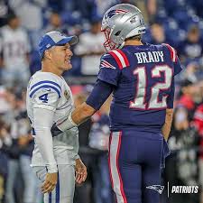 When the two faced off in october of 2018, it was expected to be their last encounter given that the. Adam Vinatieri Tom Brady Tnf Indvsne Via Patriots New England Patriots Patriots England Patriots