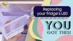 How to replace the LED light in your refrigerator | Samsung US
