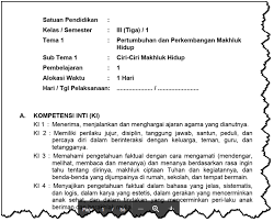 Rpp kurikulum 2013 kelas viii. Rpp Tematik Kelas 3 Semester 1 Kurikulum 2013 Revisi 2018 Informasi Data Pendidikan