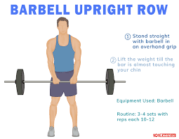 That means you're working on and improving your grip strength , a skill that is. How To Do Upright Barbell Row 101exercise Com