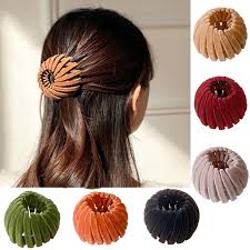 Check out our creative hair selection for the very best in unique or custom, handmade pieces from our shops. Cheers Us 2pcs Women Girls Creative Hair Ring Retractable Resin Elegant Bird Nest Shape Expandable Ponytail Holder Clip Hair Rope Walmart Com Walmart Com
