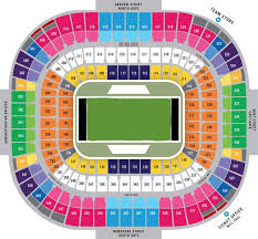 Nfl Stadium Seating Charts Stadiums Of Pro Football
