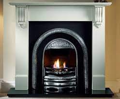 Uniflame wrought iron fireplace tool set with crook handles. Cast Iron Fireplaces Fire Surrounds Direct Fireplaces