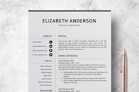 Here are some of the best cover letter examples, including one submitted to us at hubspot. Resume Template Cv Cover Letter Elizabeth Anderson 188153 Resume Templates Design Bundles