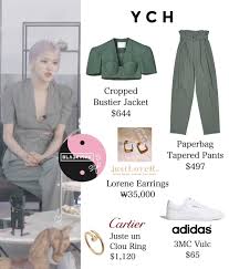 Blackpinksstyle On Instagram Blackpink How You Like That Countdown Live Rose Bpssstyle Kpop Fashion Outfits Blackpink Fashion Kpop Fashion