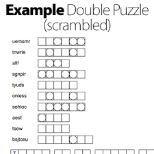 You can use it for today's jumble, scrabble, newspaper puzzles, and other word games. Free Double Puzzle Maker Make Your Own Double Puzzle Now Puzzle Maker Word Scramble Generator Cross Word Puzzles For Kids