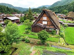 Geographically, a village's extent is contained within a prefecture. Shirakawa Go Spend The Night In A Traditional Japanese Thatched House
