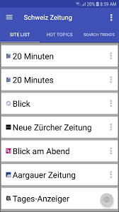 20 minuten (ch) is currently available in the following countries: Swiss News For Android Apk Download