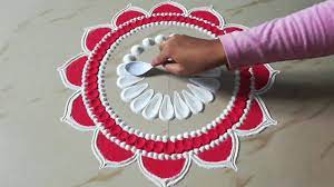 Do you wish to take some artistic inspiration for this deepavali? Easy Attractive Rangoli Design For Diwali 2020 Rangoli By Sangeeta Youtube