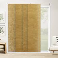 Panel track blinds are full length sheets of fabric that collect to one side when open and overlap a few inches when closed. How To Pick The Right Blinds Or Shades For Your Door Chic Blog Home Page