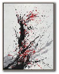 Extra Large Artwork Vertical Minimalist Art Oversized Wall Decor Simple Abstract Painting Minimalistic Painting Vertical Other Colors Minimalist Art Empty base for picture or text. extra large artwork vertical