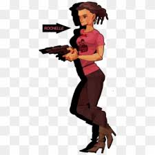 Nick Rochelle Left 4 Dead 2 Coach Ellis Air Gun Clipart 1441060 Pikpng