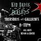 Kid Davis and the Bullets: Thursdays at Gallucio's!