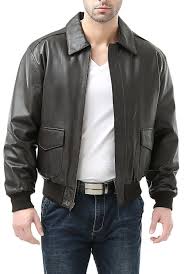 Landing Leathers Men S Air Force A 2 Leather Flight Bomber Jacket At Amazon Men S Clothing Store Bomber Jacket Flight Bomber Jacket Jackets