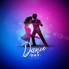 International dance day was founded in 1982. International Dance Day Illustration With Tango Dancing Couple Free Vectors