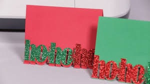 Pick a shiny foil card to make a lasting. Make Your Own Diy Holiday Cards With Cricut Video Abc News