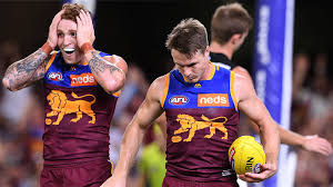 The brisbane lions is a professional australian rules football club based in brisbane, queensland, that plays in the australian football league (afl). Afl Lincoln Mccarthy Mark Stuns Teammate As Brisbane Lions Continue Undefeated Start To The Season