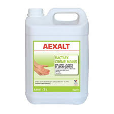 Solution Lavante Et Desinfectante 5l Bactaex Creme Mains Aexalt Creme Pour Les Mains Desinfectant Hygiene Et Securite