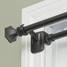 Decorative Double Curtain Rods Decorative Tension Curtain Rod Curtai Modern Kitchen Curtains Kitchen Window Treatments With Blinds Kitchen Window Coverings