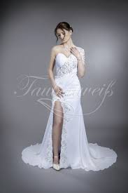 Luxus couture brautkleid, mermaid stil spitze mit großer schleppe. Brautkleid Tw0075b Mit Tattoo Spitze Und Beinschlitz