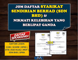 Harga termurah di petaling jaya, kuala lumpur & malaysia. Permohonan Lesen Kewangan Mof Daftar Syarikat Sdn Bhd Dan Nikmati Kelebihan Yg Berlipat Ganda