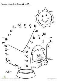 Ahoy mateys, join the dots from a to z for some fun that'll keep you hooked. Alphabet Dot To Dot Dog House Worksheet Education Com Alphabet Preschool Preschool Activities Dots