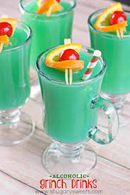 Christmas isn't christmas without a fab festive drink: Grinch Drink Shugary Sweets