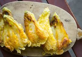 Crunchy Fried Pumpkin Flowers Pumpkin Blossom Recipe Pumpkin Flower Cooking Pumpkin