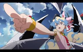 Pointing Arm Perspective Anime Character Design Gurren Lagann