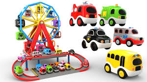 Learn Colors With Toy Ferris Wheel Street Vehicles Parking Colors Videos For Children Learning Colors Wellness Programs Phonemic Awareness Kindergarten