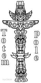 For boys and girls, kids and adults, teenagers and toddlers, preschoolers and older kids at school. Printable Totem Pole Coloring Pages For Kids