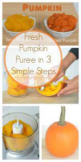 Fresh Pumpkin Puree In 3 Simple Steps Fresh Pumpkin Recipes Pumpkin Puree Recipes Pumpkin Recipes