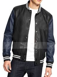 Varsity Letterman American Rag Leather Jacket