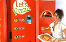 How much does a pizza vending machine 