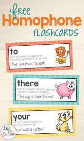 free printable homophone flashcards and word wall words homophones homeschool reading fruit