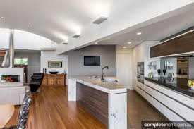 a stunning open plan kitchen design