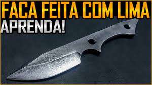 * * * * desenho de duas facas de cozinha. Como Fazer Faca De Lima Velha Com Ferramentas Caseiras Feat R Vilar Youtube