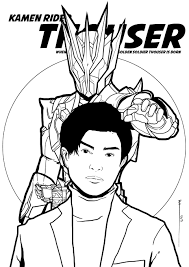 These alphabet coloring sheets will help little ones identify uppercase and lowercase versions of each letter. Emmanuel Centeno Kamen Rider Zero On Fanart Flats And Lineart