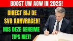 Ontdek hoe u uw AOW-uitkering in 2025 kunt verhogen – Mis ... - YouTube