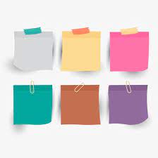 Vector Color It Hd Grafico De Vetor Lindo Post Imagem Png E Psd Para Download Gratuito Powerpoint Background Design Organizational Chart Design Sticky Notes