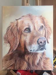 Pet portrait painting, custom pet portrait, dog portrait custom. Custom Pet Portrait Acrylic Painting Pet Painting Dog Painting Dog Portrait Pet Memorial Pet Portraits Portrait Acrylic Painting Custom Pet Portraits