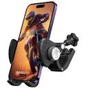 Amazon.com: ORNARTO Bike Phone Holder, Rotatable Motorcycle Phone ...