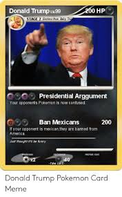 There are 25 trump pokemon for sale on etsy, and they cost $12.84 on average. Pokemon Card Memes Donald Trump