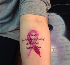 To show support, many people opt for breast cancer tattoo. Pink Ribbon Tattoos
