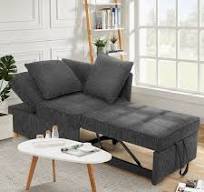 Preços baixos em Sala de Estar Sofás-Cama de Tecido | eBay