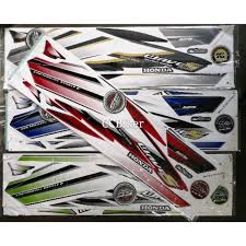 Overall viewers rating of honda wave 125 is 4.5 out of 5. Honda Wave S 125 Wave125s W125s 2 Body Sticker Shopee Singapore