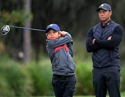 Watching Tiger Woods Play An Often Hidden Role Dad The New York Times