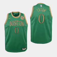 The boston celtics' sweep of the philadelphia 76ers in the first round of the eastern conference playoffs was a team effort, but it's becoming clear that when they need someone to step up, jayson tatum is the one to answer the call. Youth Celtics Jayson Tatum Earned Green Jersey